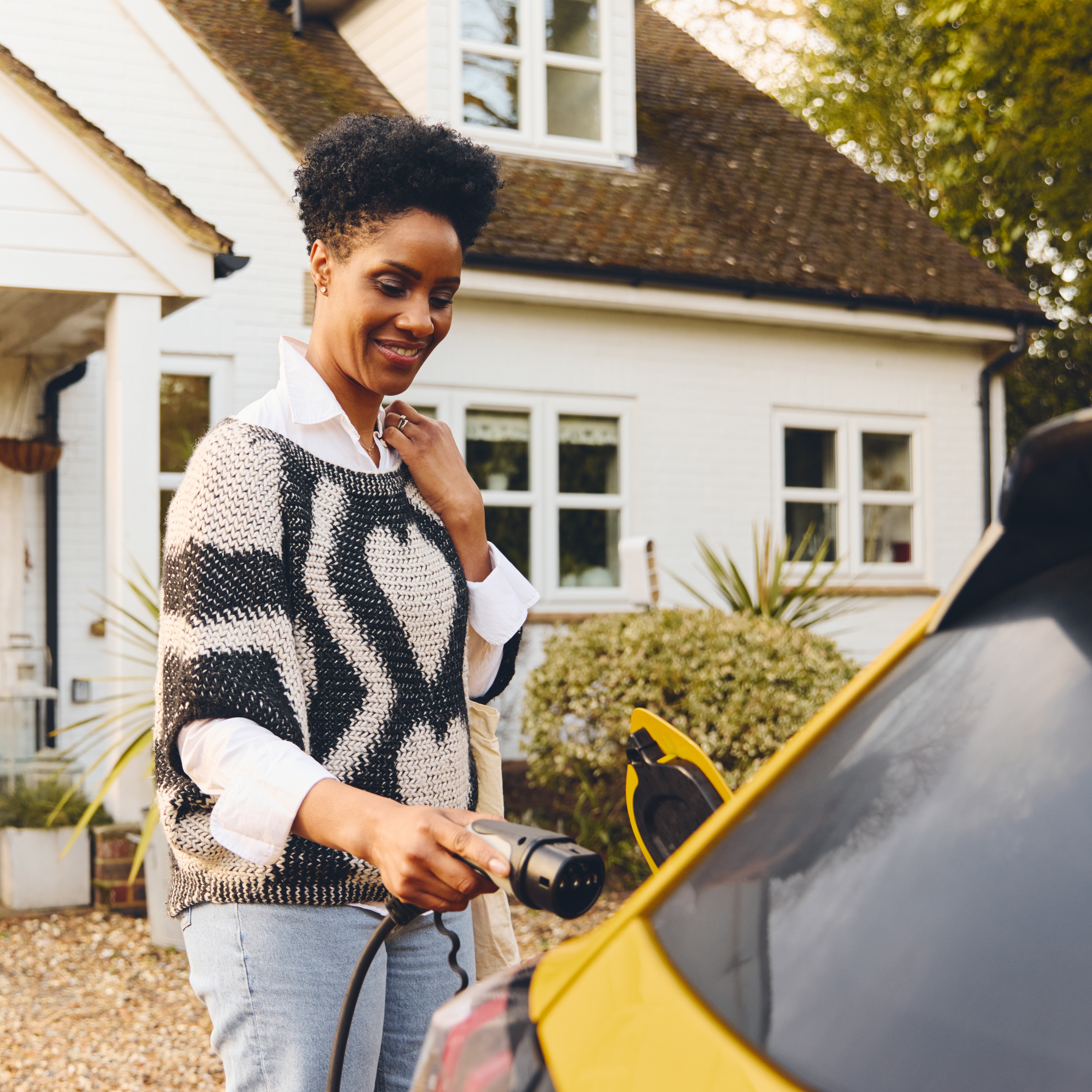Electric vehicle chargers increasing property values