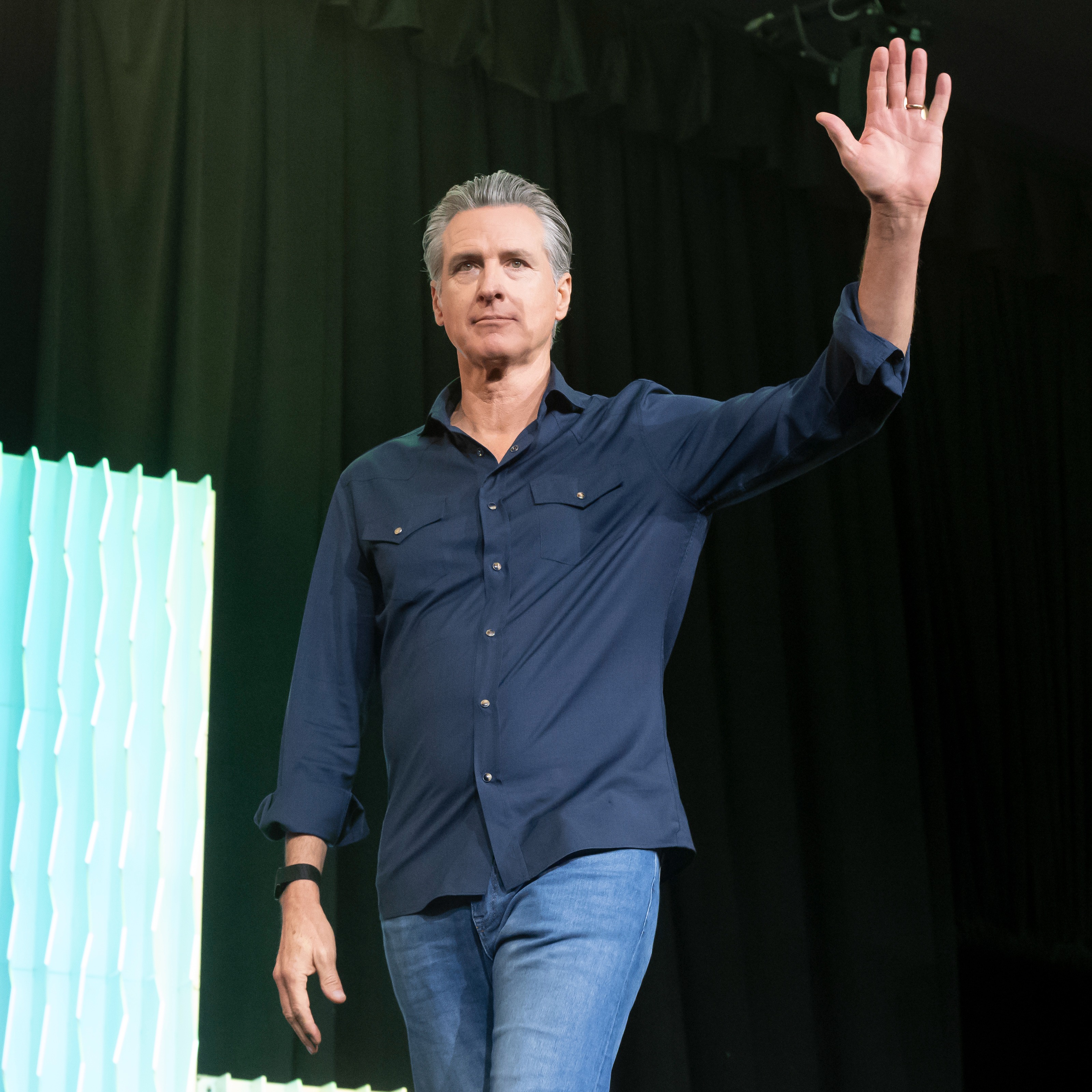 Newsom alleges Trump's Justice Department is investigating him and his wife