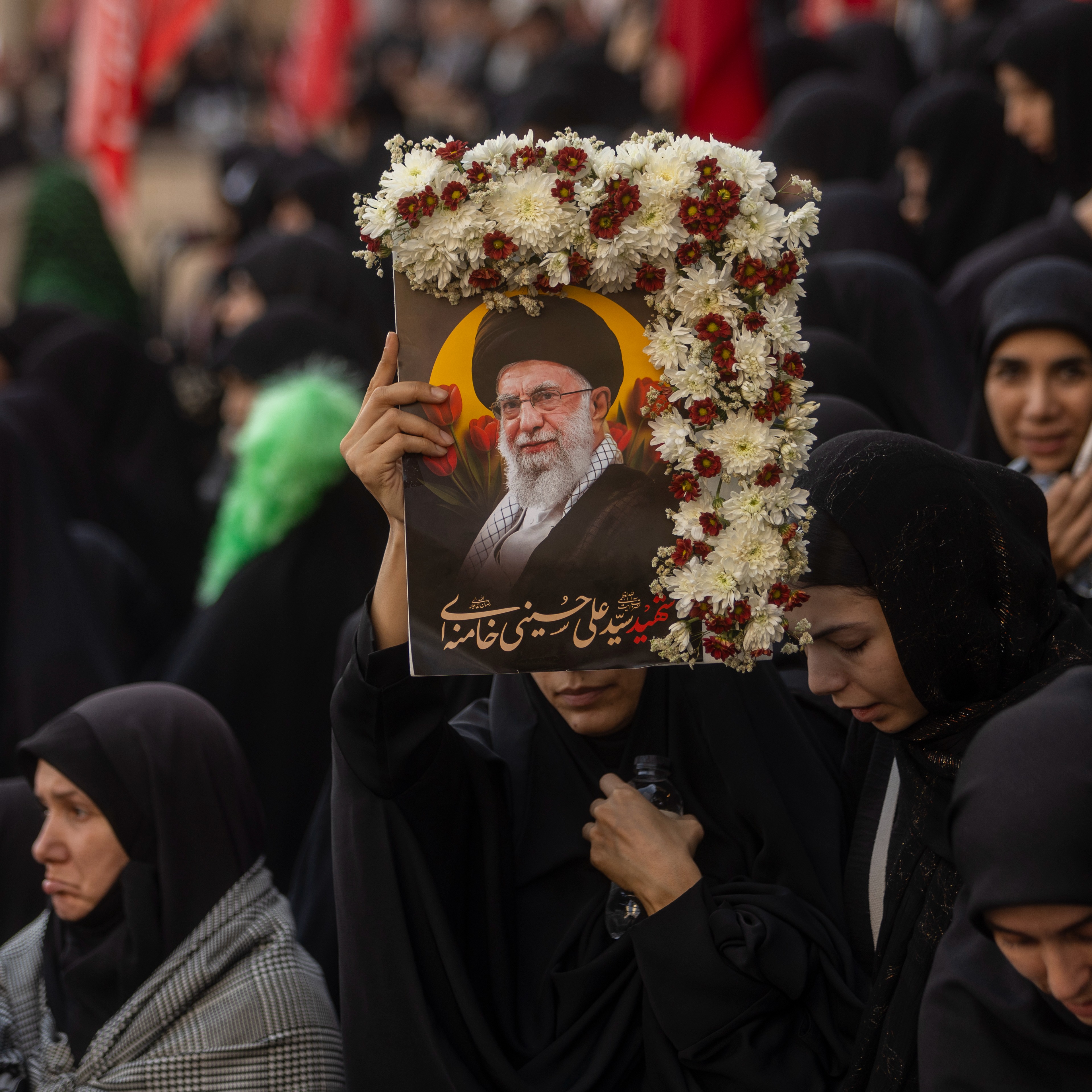 Iran is now holding funeral ceremonies for Ayatollah Ali Khamenei today
