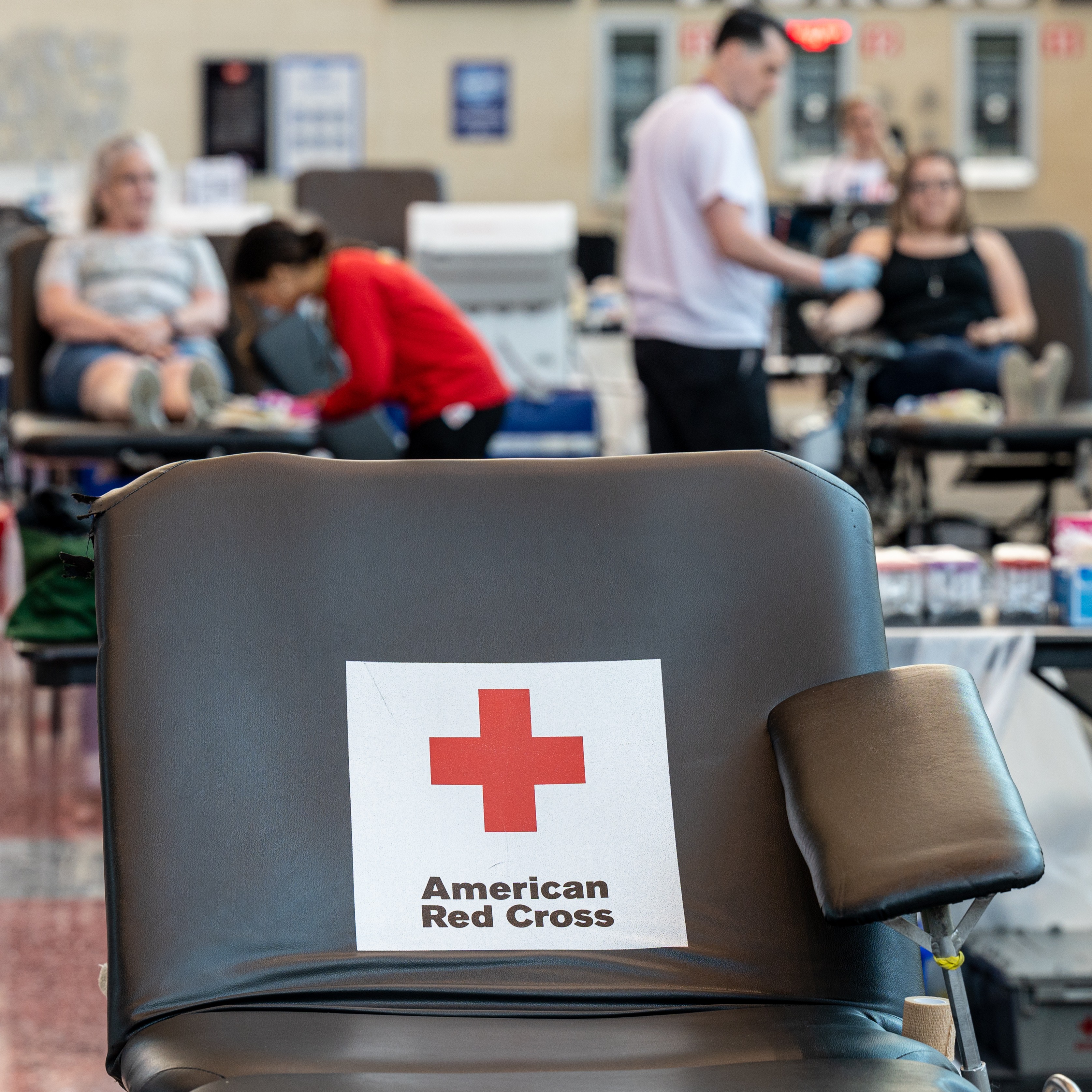 The American Red Cross declares an emergency blood shortage