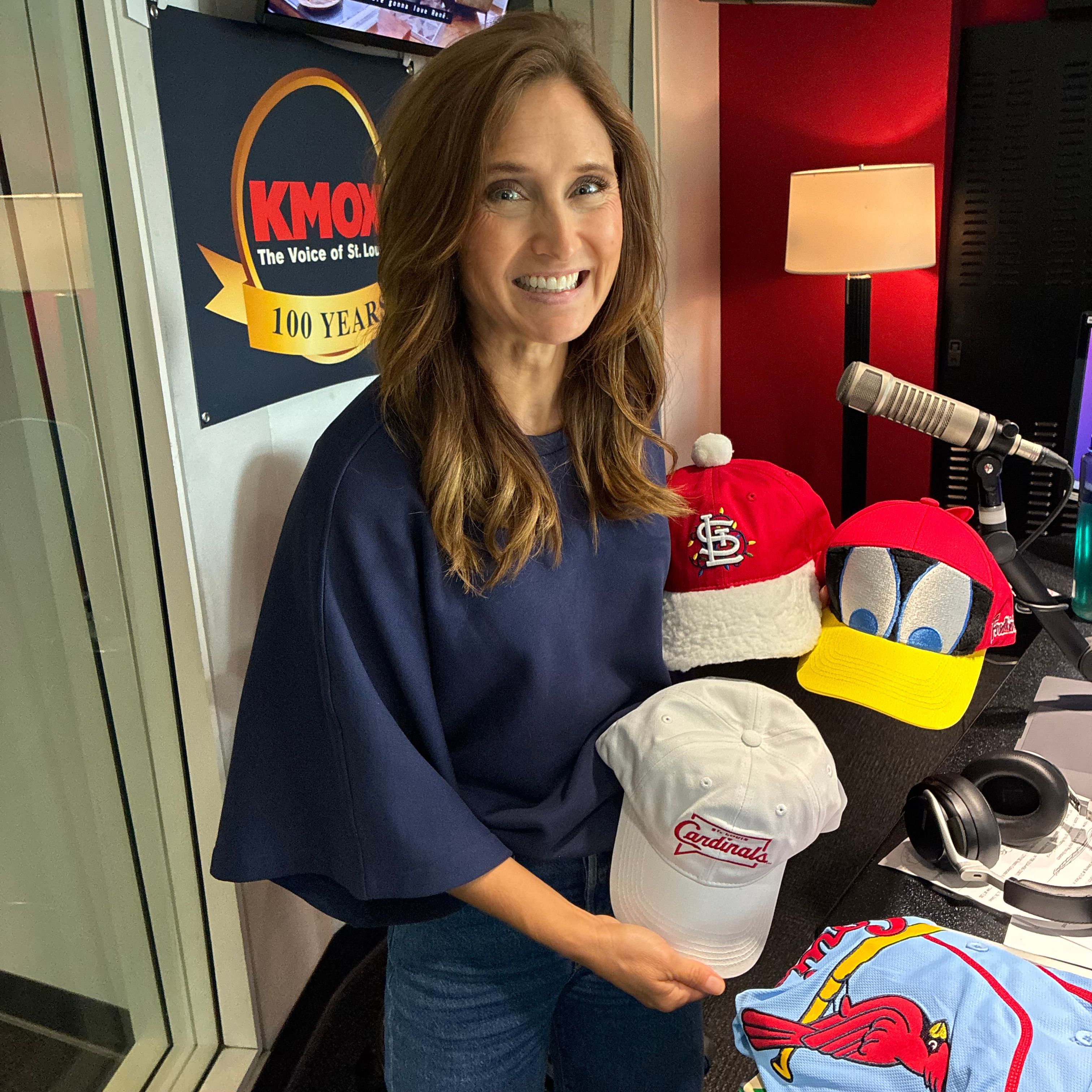 A Christmas in July hat and 'Victory Blue' jersey among the upcoming Cardinals giveaways