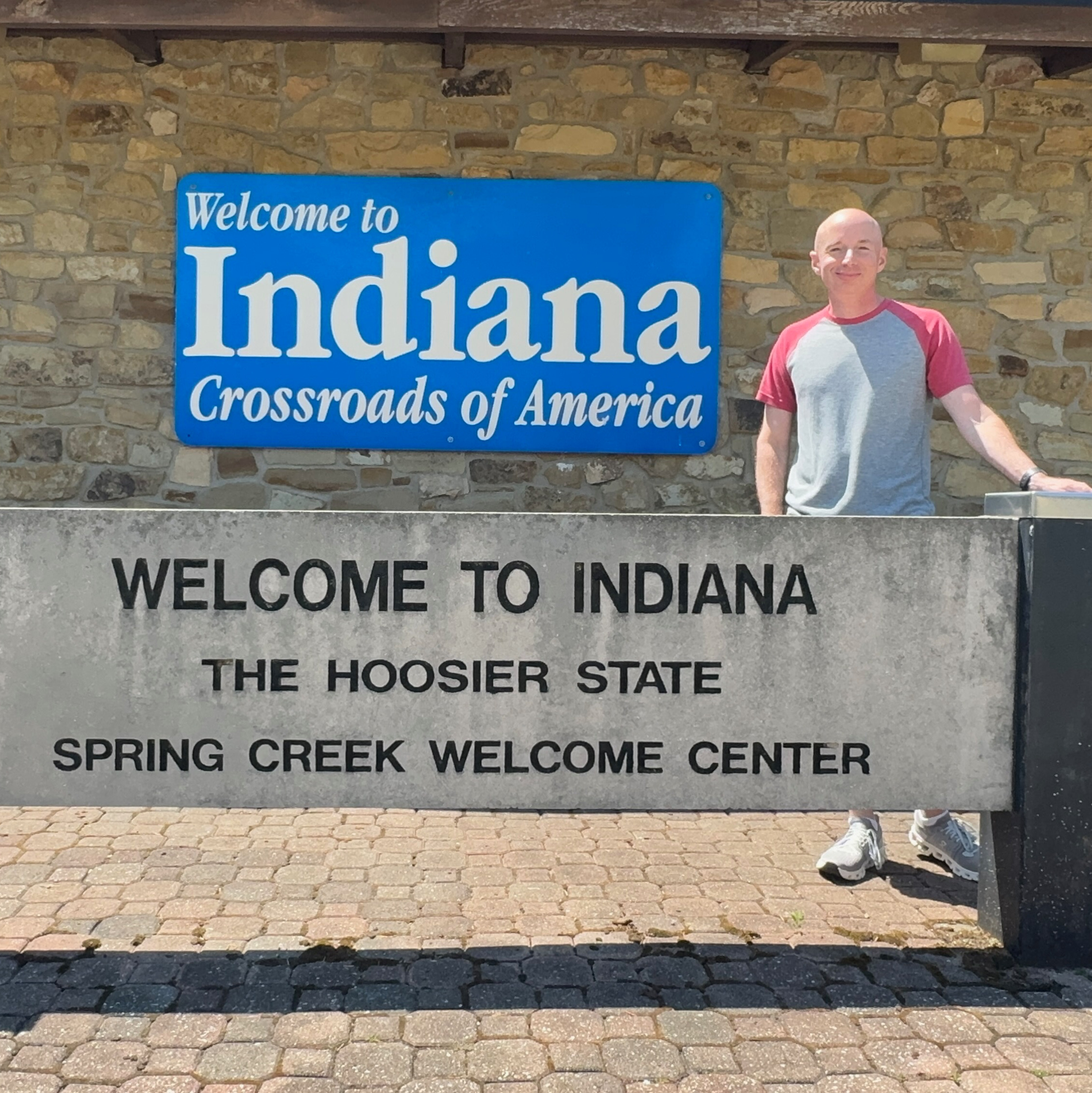 Bill on the Road in Indy