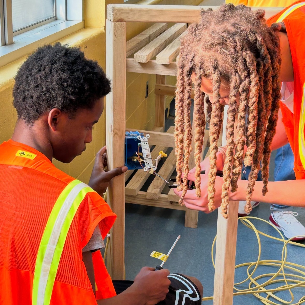 Local nonprofit teaches teens skills through construction mentorships
