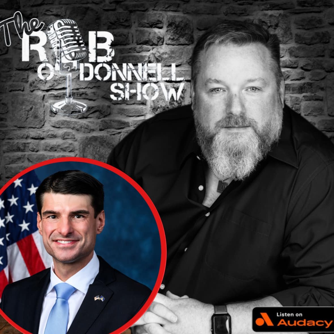 Congressman Rob Bresnahan Jr. With Rob O'Donnell
