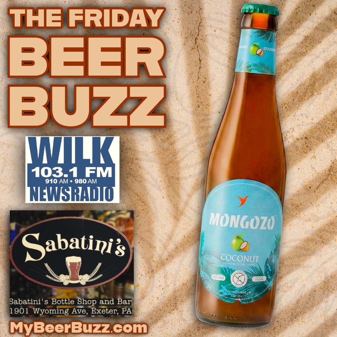 A Delicious Coconut Beer with Mongozo on the Friday Beer Buzz!!