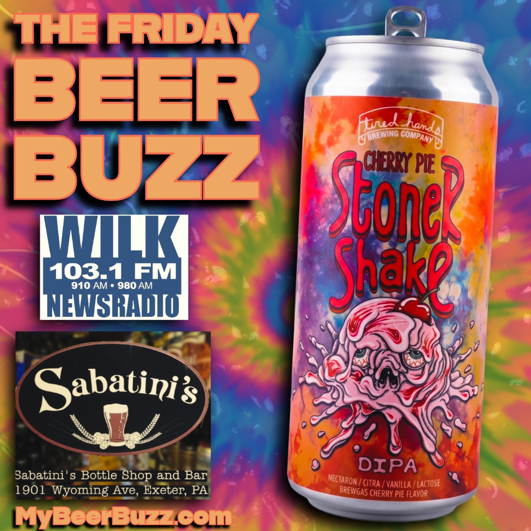 A Sweet Double IPA with Tired Hands’ “Cherry Pie Stoner Shake” on the Friday Beer Buzz!