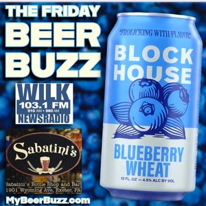 We Love Block House’s “Blueberry Wheat Ale” on the Friday Beer Buzz!!