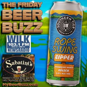 Swing into Summer with Southern Tier's "Rope Swing Sipper" on the Friday Beer Buzz!!