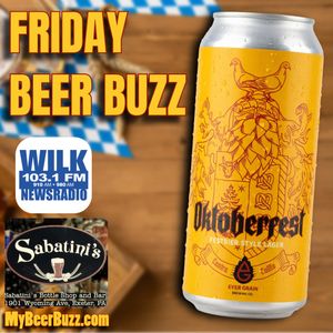 Trying a Pennsylvania Oktoberfest Beer on the Friday Beer Buzz!!