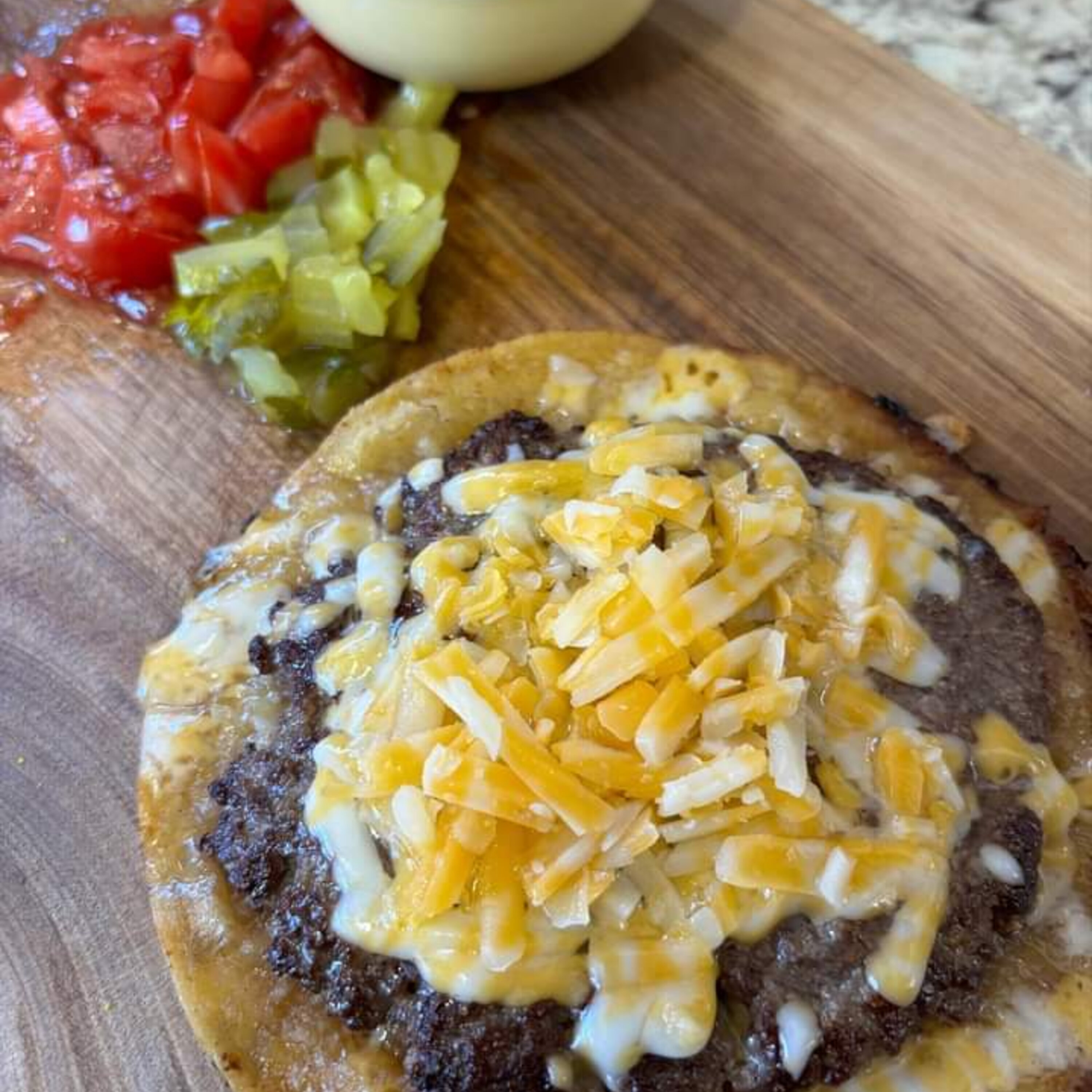 Taco Cheeseburger!