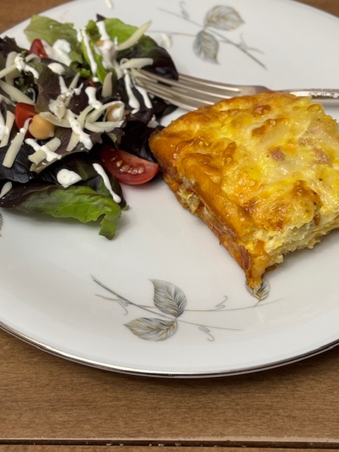 Brunch/Ham and Cheese Egg Casserole