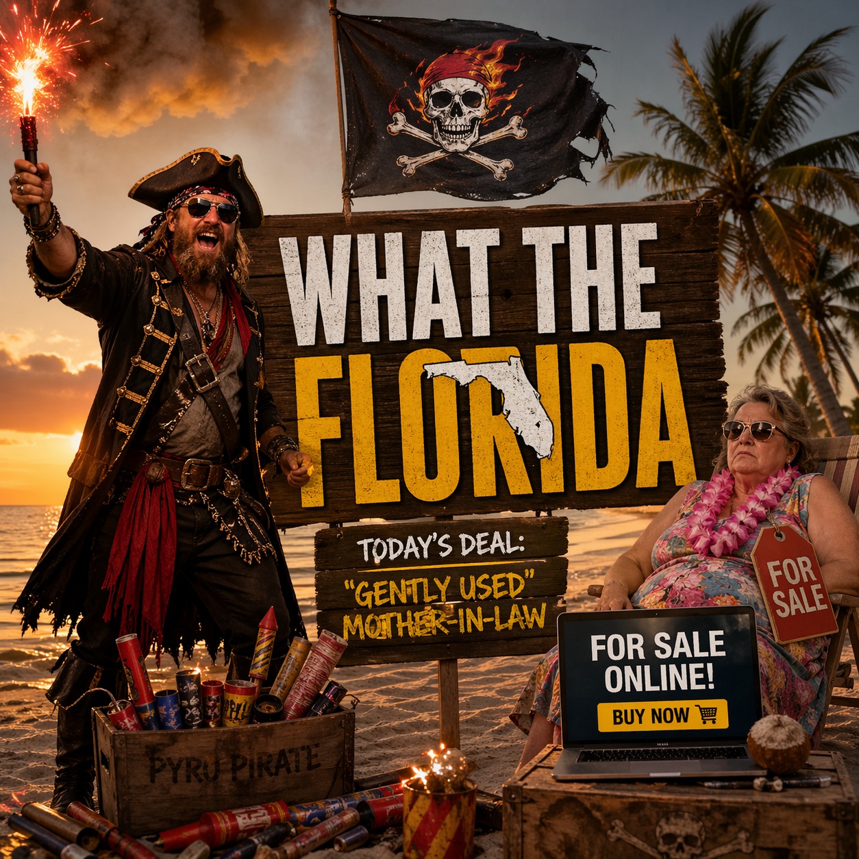 Pyro Pirates And Mother-In-Law For Sale
