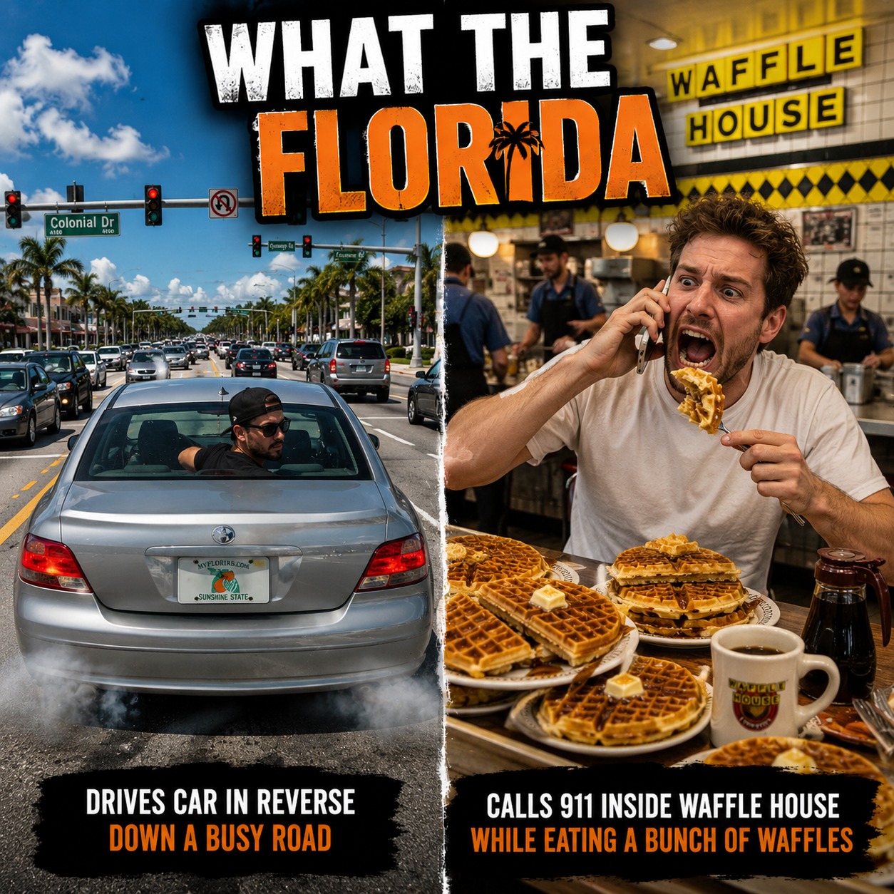 What The Florida: Throw It In Reverse / Waffle House Showdown