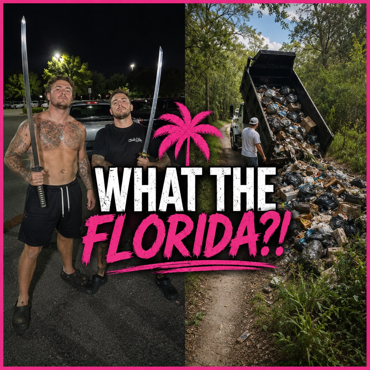 What The Florida: 2 Men Playing With Swords / Big Dumper